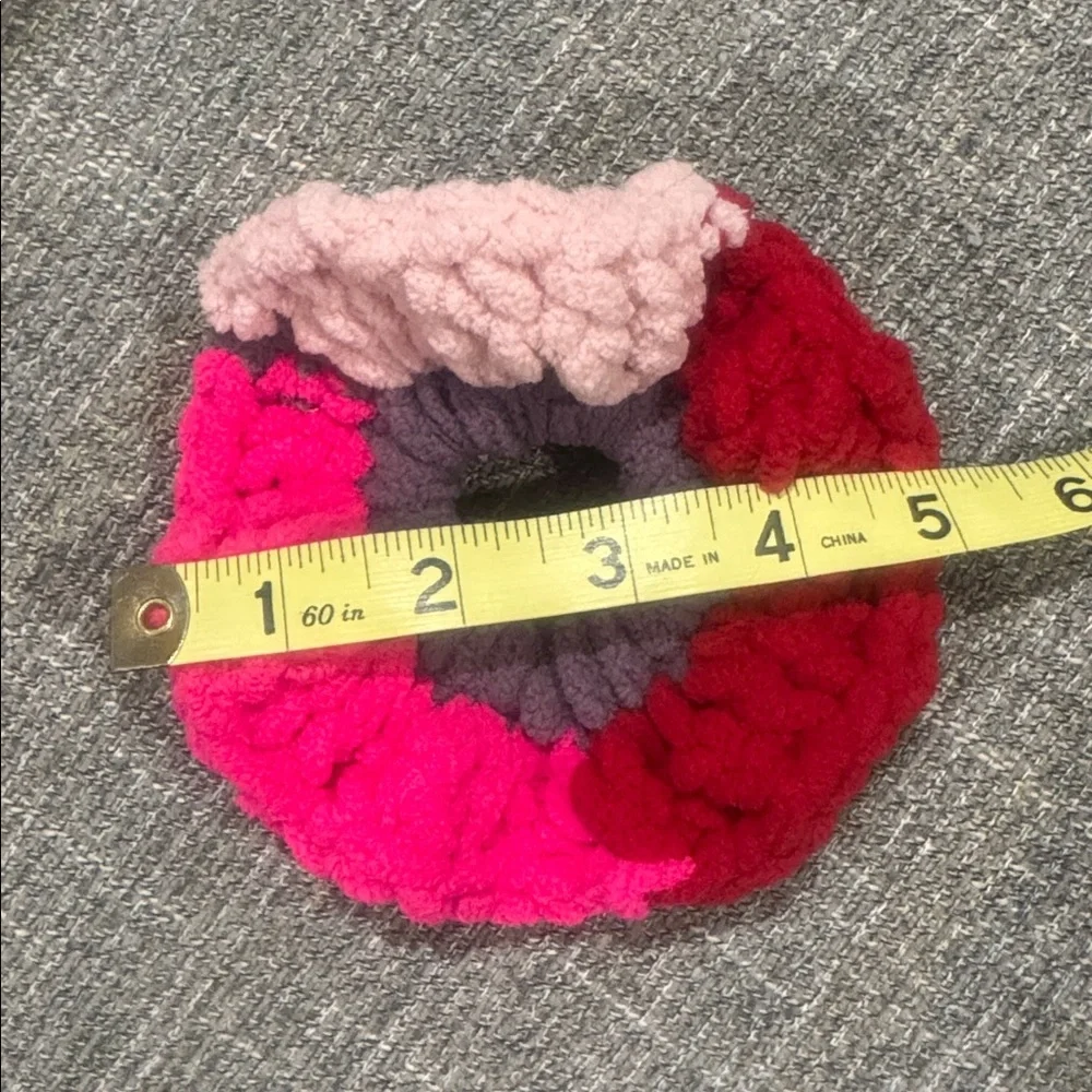Handmade hair scrunchie